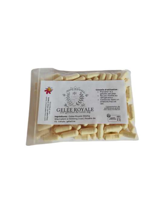 100 Royal Jelly capsules