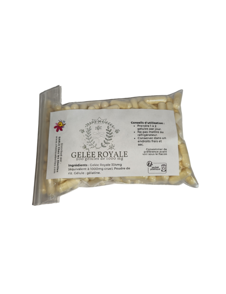 200 Royal Jelly capsules