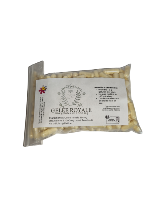 200 Royal Jelly capsules