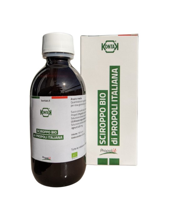 Organic Propolis, Herbal Cough Syrup - Exp 10.2025