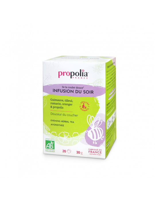 Infusion du Soir au Tilleul, Propolis BIO
