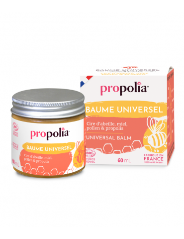 Baume Universel - Cire d'Abeille, Miel, Pollen & Propolis 2