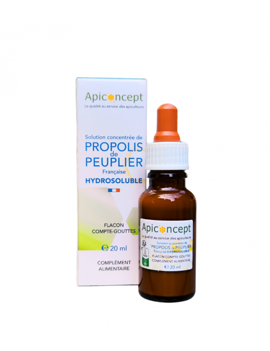 Solution concentrée de propolis