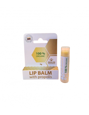 Propolis, Cocoa butter & Beeswax lip balm
