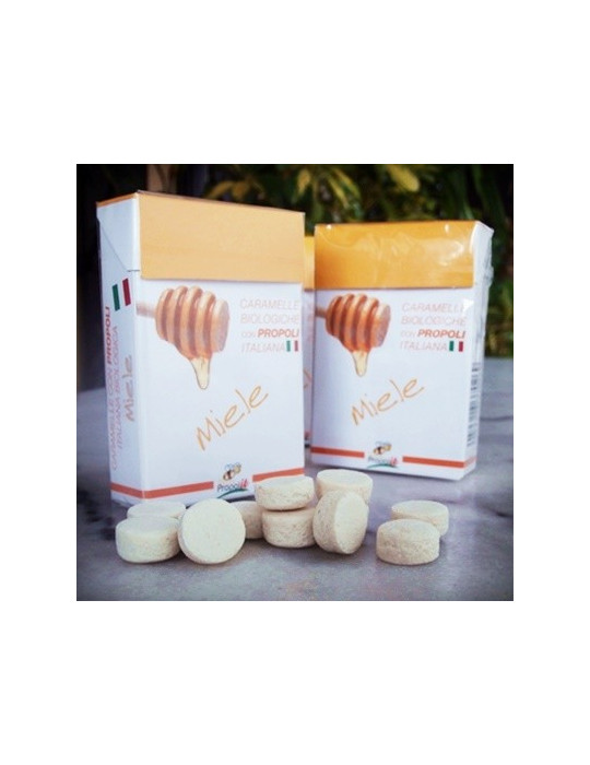 Bonbon pastilles propolis, miel, BIO