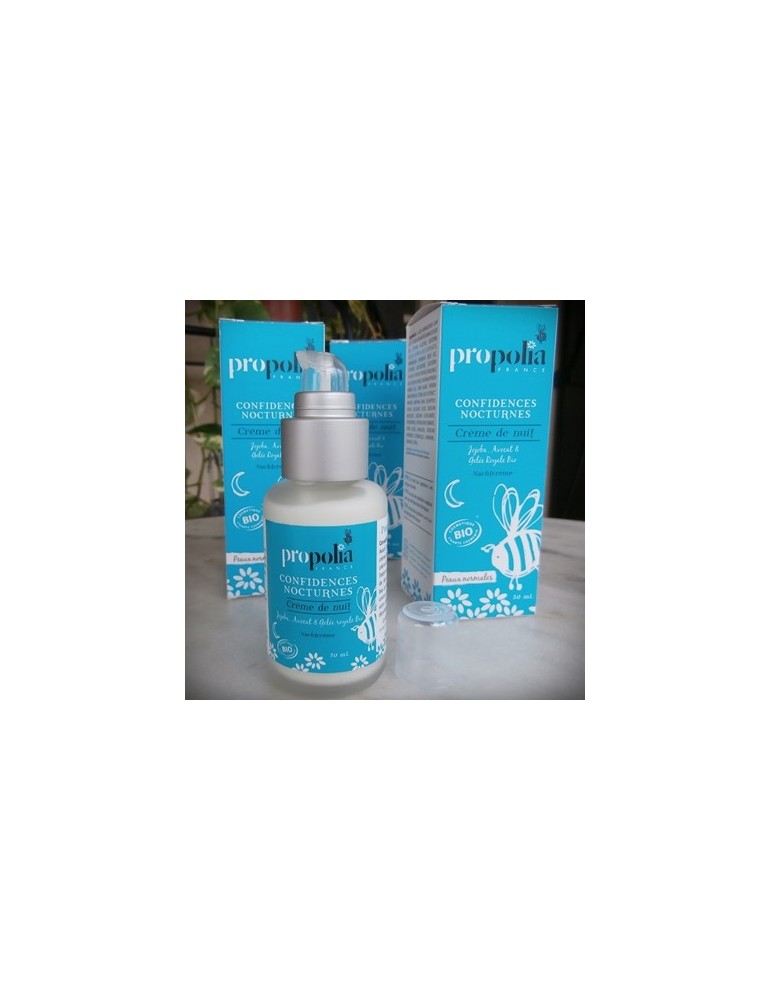 Crème de Nuit BIO avec Propolis
