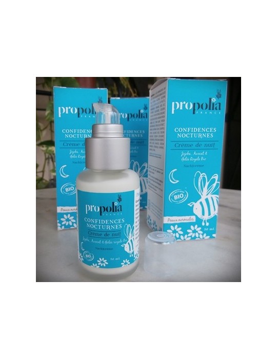 Crème de Nuit BIO avec Propolis