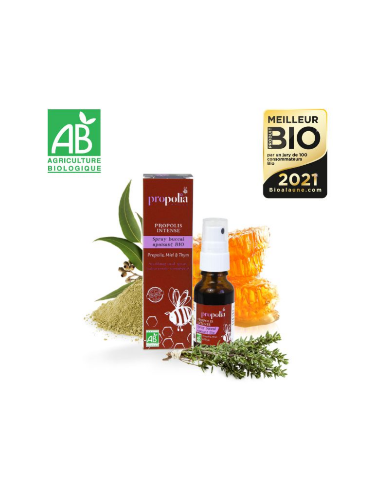 Spray Buccal à la Propolis et Thym BIO