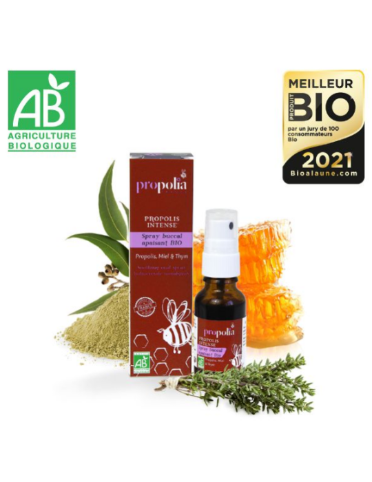 Organic Propolis & Thyme Oral Spray