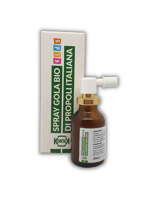 organic children's propolis throat spray