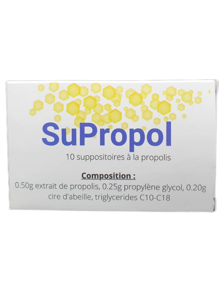 SuPropol, suppositoires de Propolis