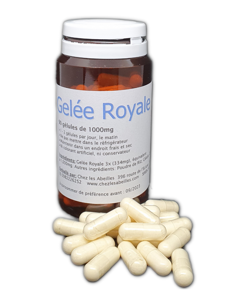 Capsules de gelée royale