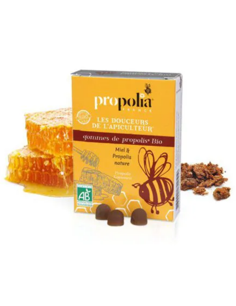 Gommes à la Propolis & Miel Bio