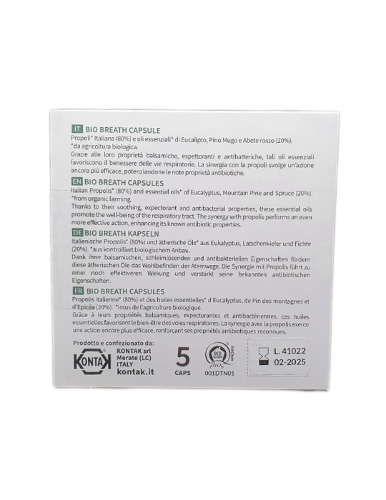 Organic Propolis Breath Capsules
