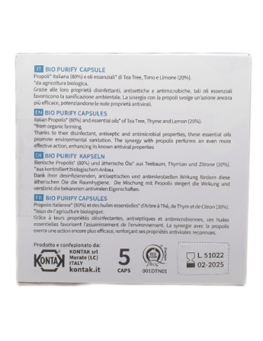 Organic Propolis Purify Capsules 2