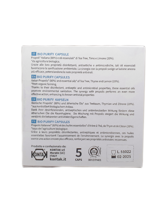 Capsules De Propolis Purify Bio