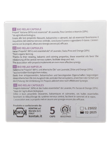 Organic Propolis Relax Capsules 2