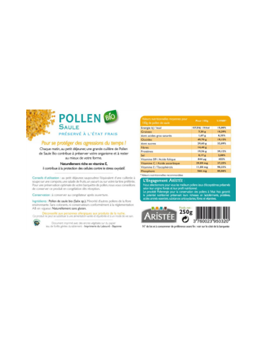 Fresh Organic Willow Bee Pollen 2