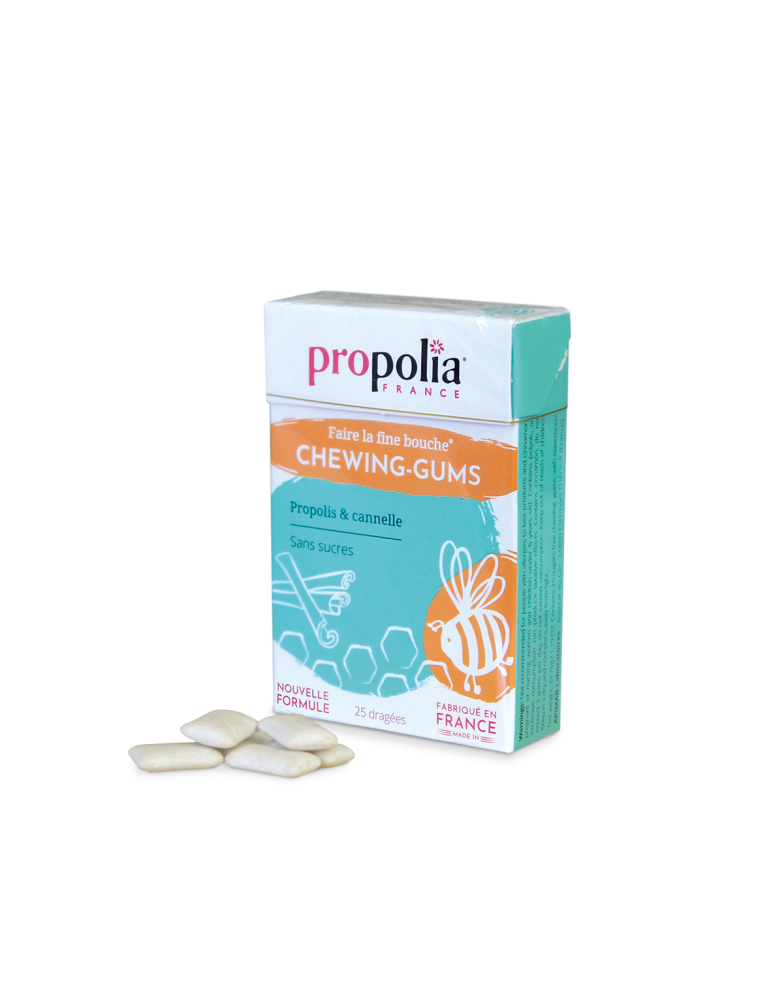 Chewing Gum, Propolis et Cannelle