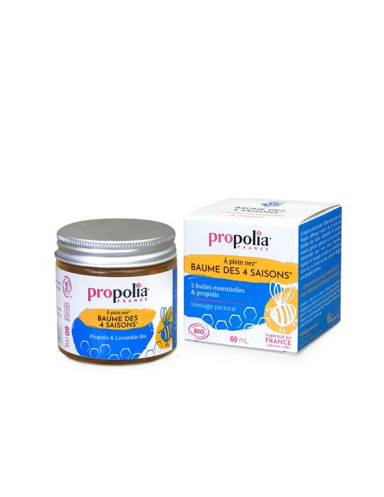 Baume de 4 Saisons, Propolis, Sésame BIO