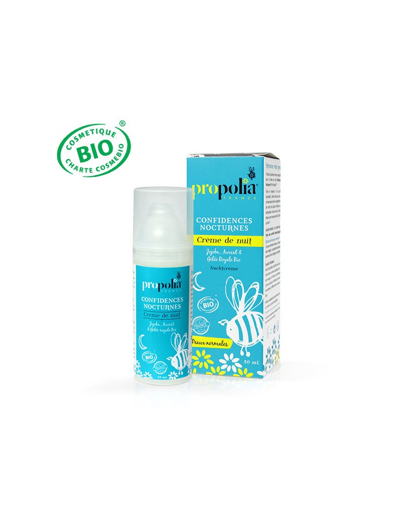 Crème de Nuit BIO avec Propolis