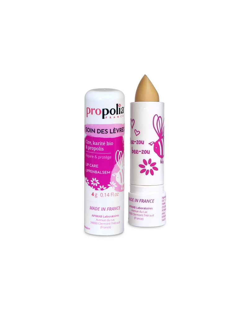 Baume à lèvre BIO avec propolis, karité