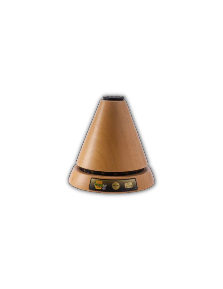 Model L2, propolis wooden diffuser with ionizer in neutral wood finish