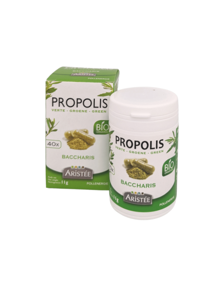 Organic Green Propolis capsules