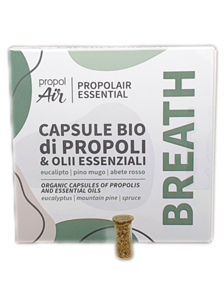 4 Boîtes de Capsules de Propolis aux Huiles Essentielles