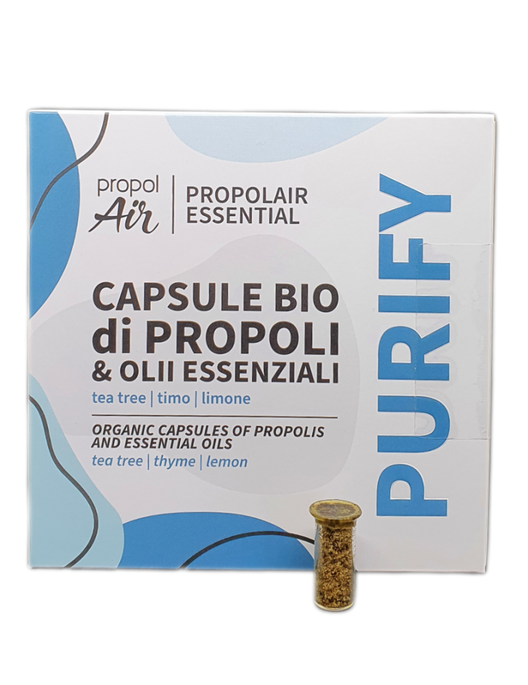 4 Boîtes de Capsules de Propolis aux Huiles Essentielles