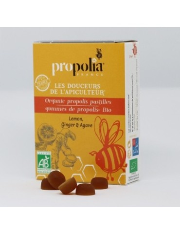 Organic Propolis & Ginger Lozenges 2