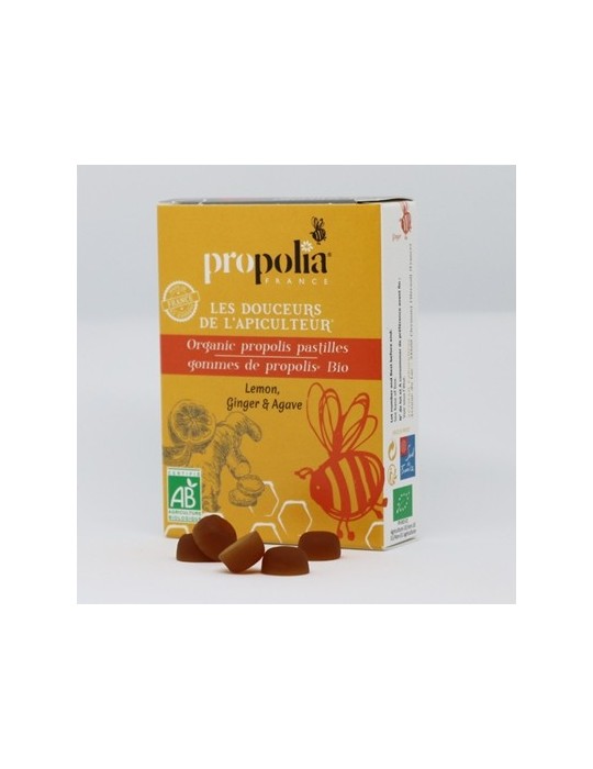 Gommes de Propolis, Gingembre BIO