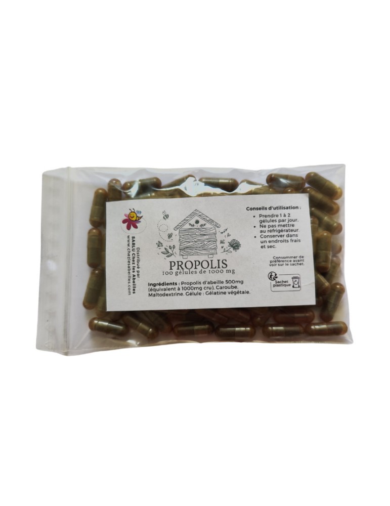 100 Gélules de Propolis, 1000mg
