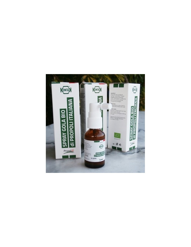 Spray buccal de propolis, miel BIO