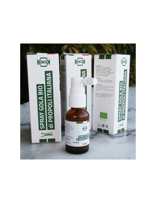Spray buccal de propolis, miel BIO