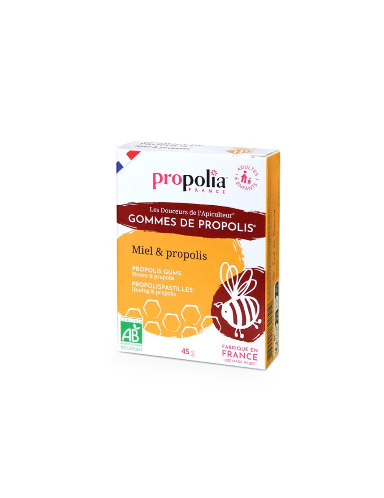 Gommes à la Propolis & Miel Bio